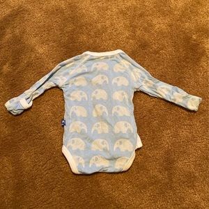 Newborn Kickee Pants onesie